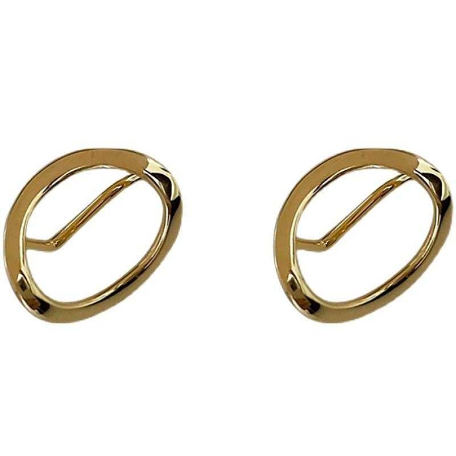 Women The Korean Fashion Earrings | Hollow Oval Earrings