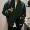 Clothing The Korean Fashion | Zipped Sweatshirt Jacket