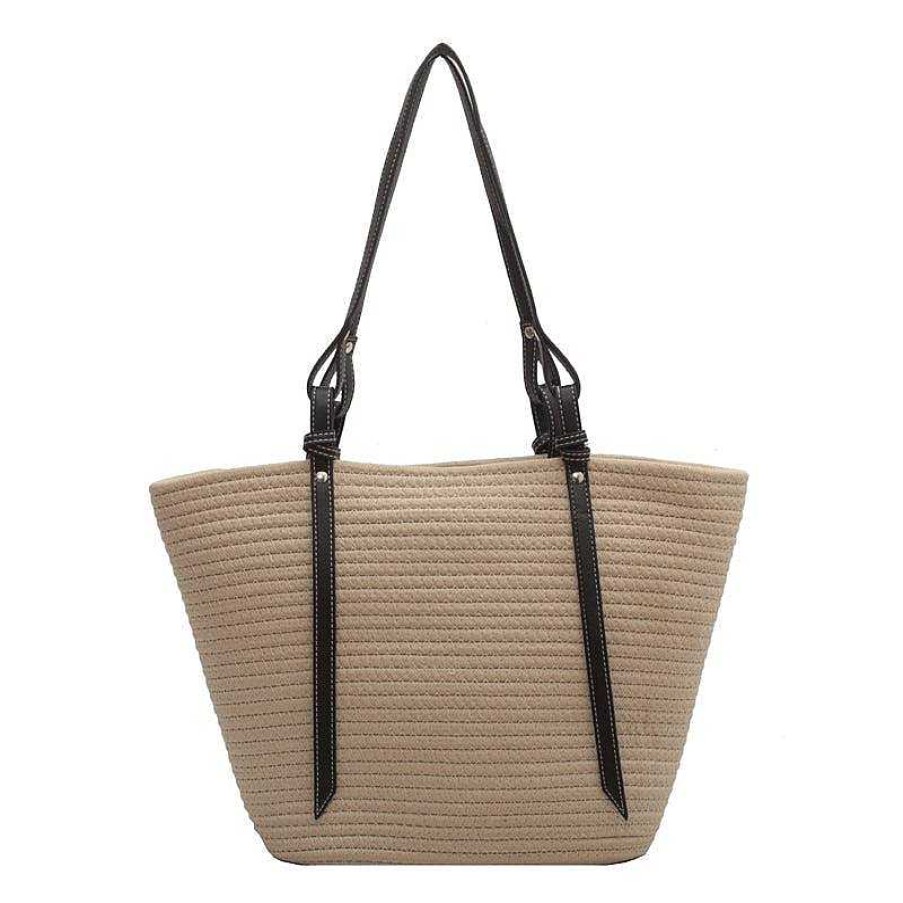 Women The Korean Fashion | Straw Tote Bag