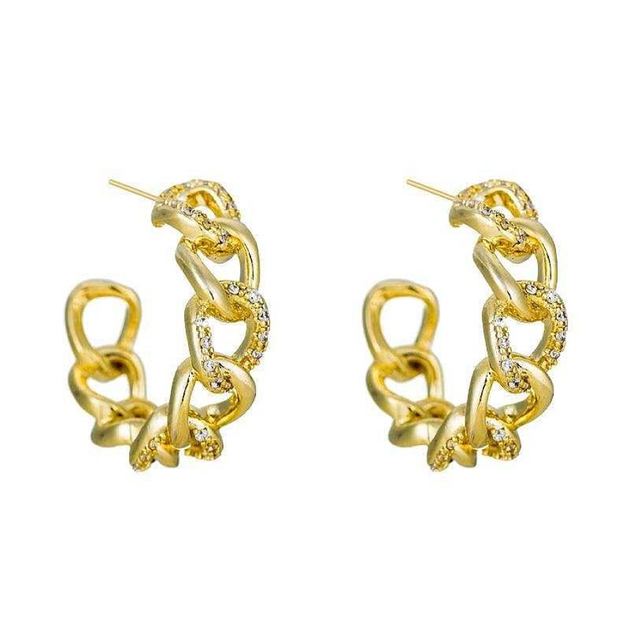 Women The Korean Fashion Earrings | Chain C-Shaped Earrings