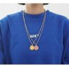 Accs & Bags & Shoes The Korean Fashion | Two-Sided Smiley Necklace