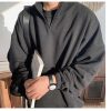 Clothing The Korean Fashion | Half Zip Sweatshirt