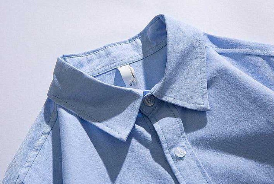 Clothing The Korean Fashion | Basic Button Down Casual Shirt