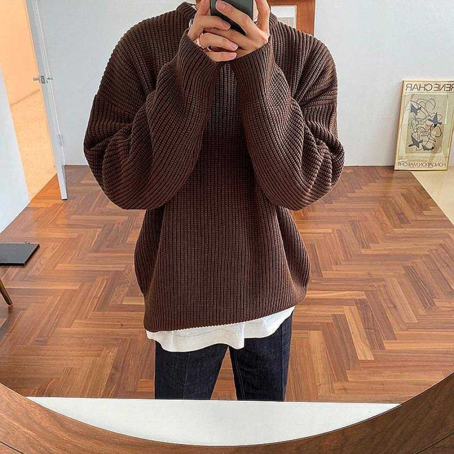 Clothing The Korean Fashion | Oversized Knit Sweater