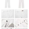 Clothing The Korean Fashion Jeans | Straight-Leg Jeans White