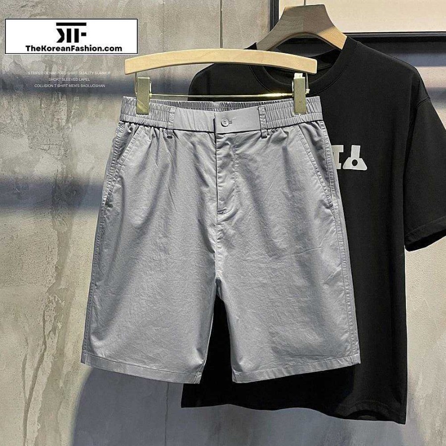 Clothing The Korean Fashion Shorts | Summer Thin Colo Shorts