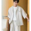 Clothing The Korean Fashion | Summer Cuban Collar Shirt & Casual Shorts