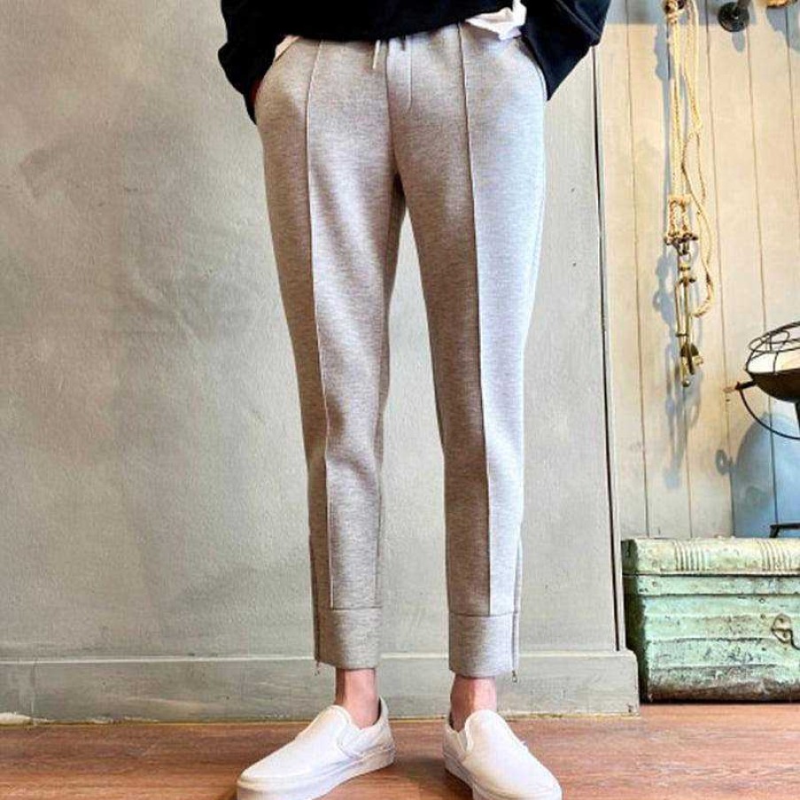 Clothing The Korean Fashion Slim Fit | Cropped Slim-Fit Sweatpants