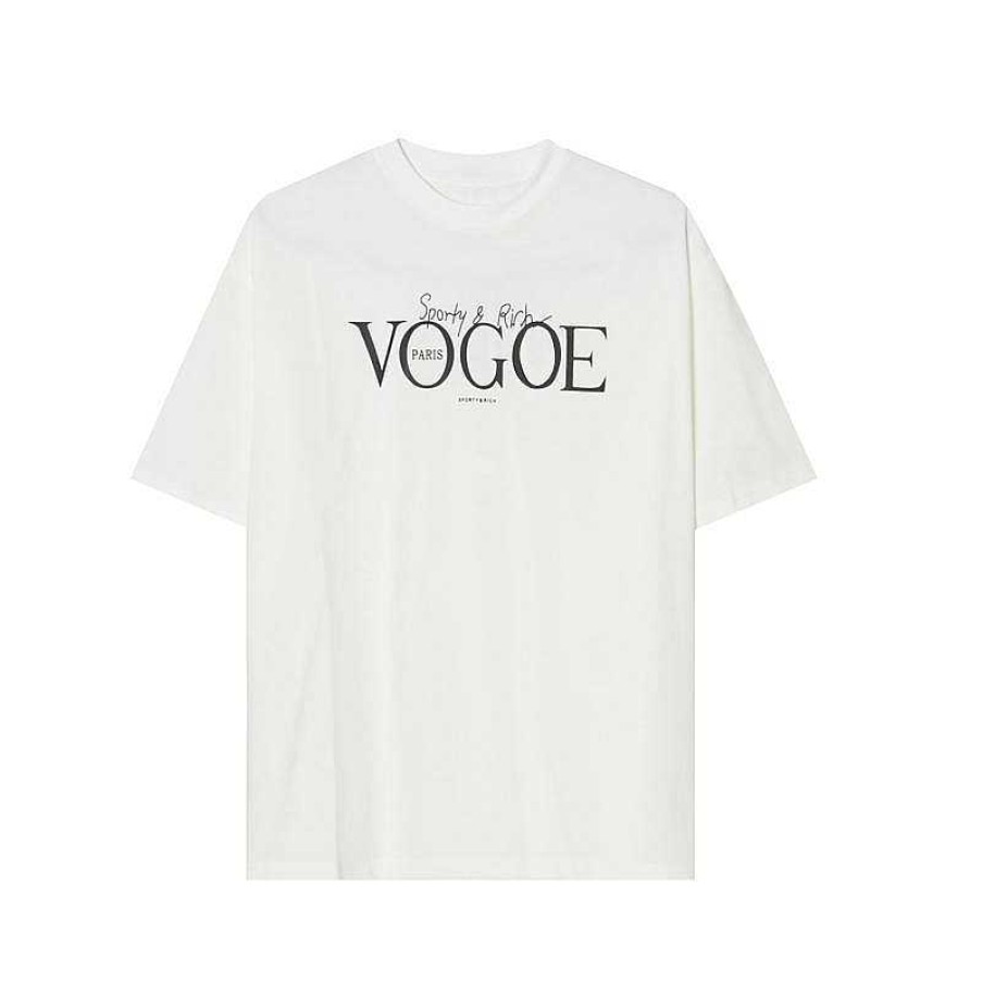 Clothing The Korean Fashion | Letter Print T-Shirt