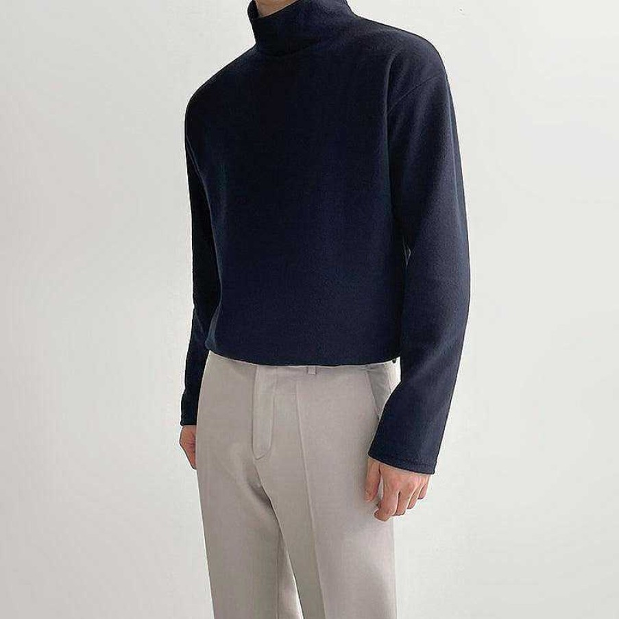 Clothing The Korean Fashion | Cotton Turtleneck Bottoming Shirt