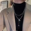 Women The Korean Fashion Necklaces | H' Letter Necklace