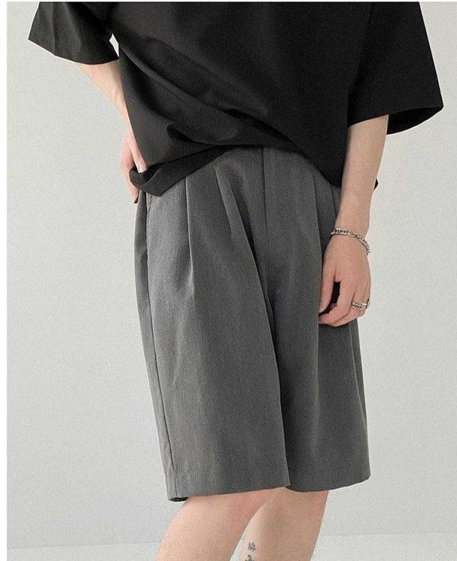 Clothing The Korean Fashion Shorts | Elastic Waist Thin Casual Shorts