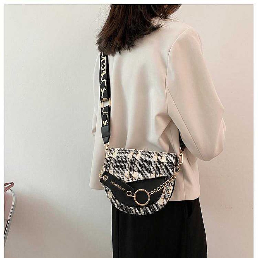 Women The Korean Fashion | Casual Saddle Bag