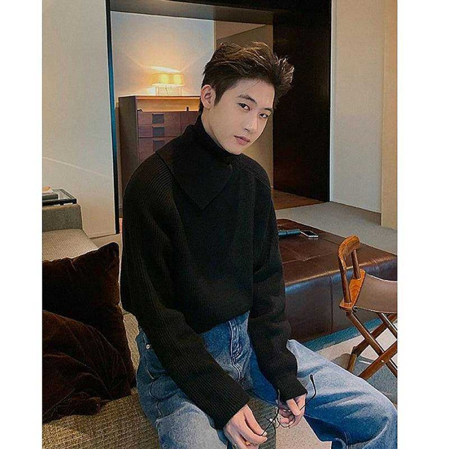 Clothing The Korean Fashion | Slim-Fit Turtleneck Sweater