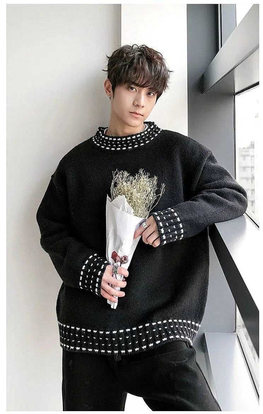 Clothing The Korean Fashion | Thickened Round Neck Sweater