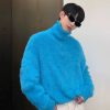 Clothing The Korean Fashion | Faux Fur Turtleneck Sweater