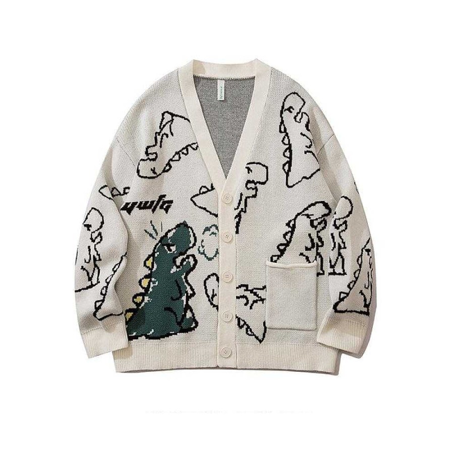 Clothing The Korean Fashion | Cartoon Cardigan Sweater