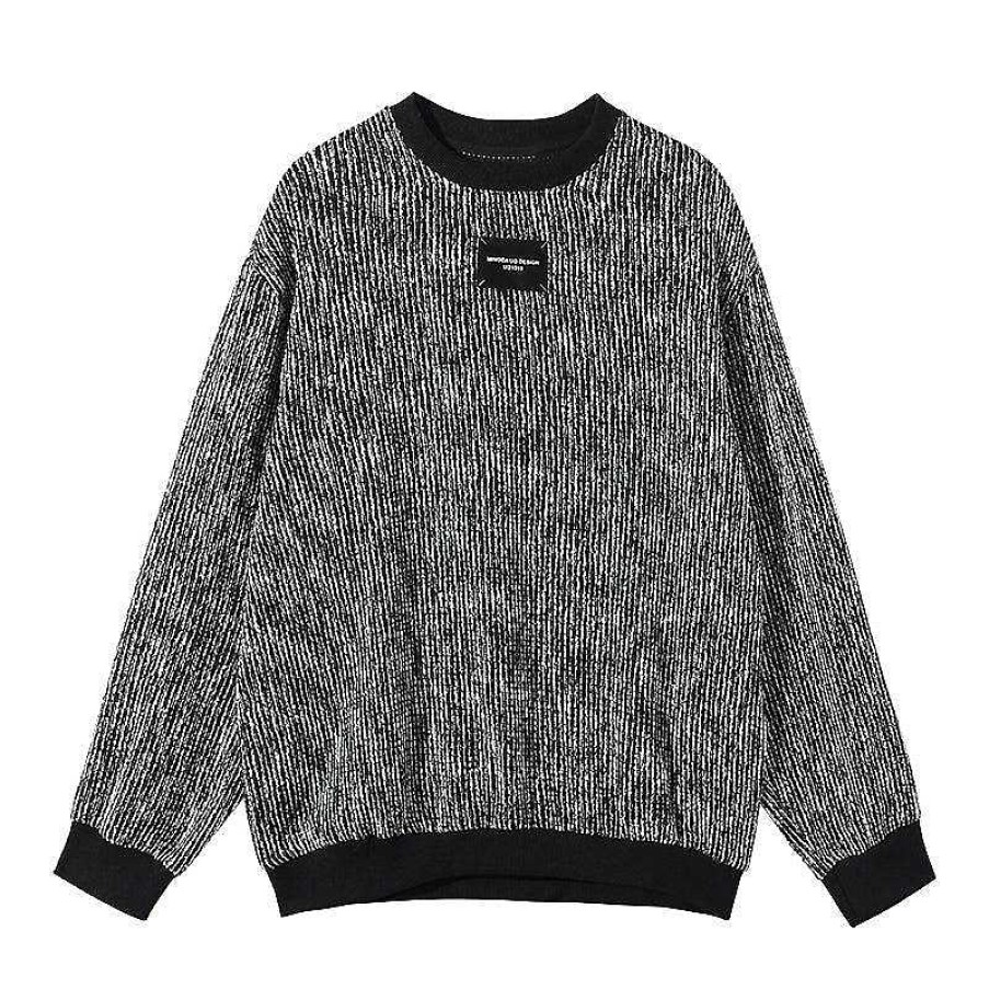 Clothing The Korean Fashion | Retro Knitted Sweater