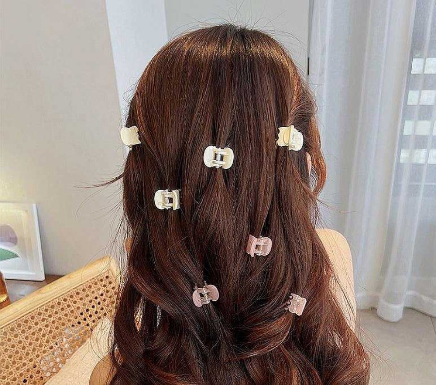 Women The Korean Fashion Hair Accessories | 4 Pcs Acrylic Hair Clips