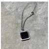 Accs & Bags & Shoes The Korean Fashion | Pendant Necklace Black