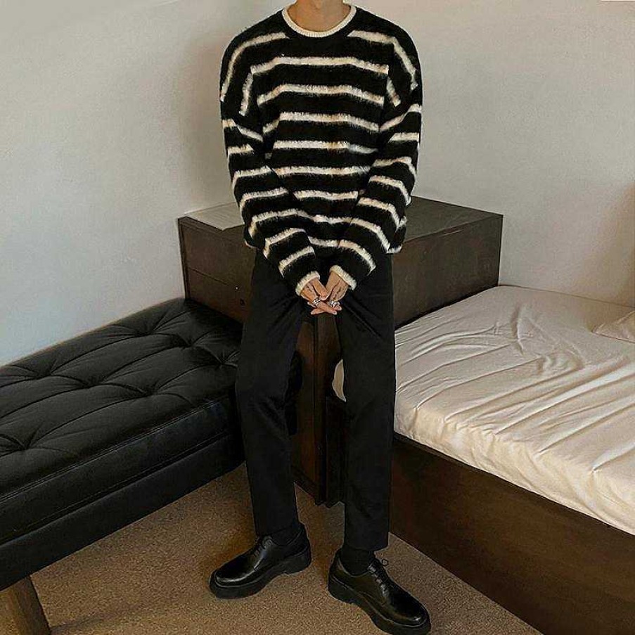 Clothing The Korean Fashion | Striped Sweater