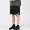 Clothing The Korean Fashion Shorts | Mesh Track Shorts Black