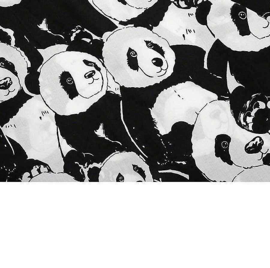 Clothing The Korean Fashion | Panda Full Print Shirt Photo Color