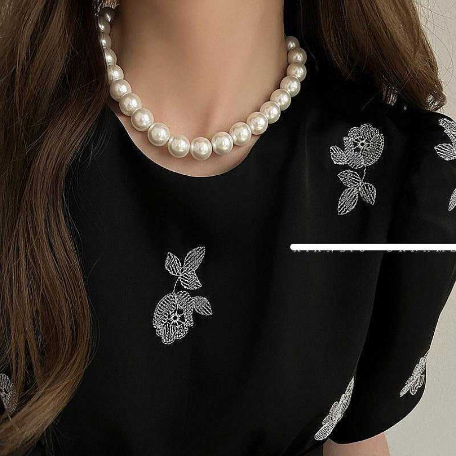 Women The Korean Fashion Necklaces | Pearl Choker