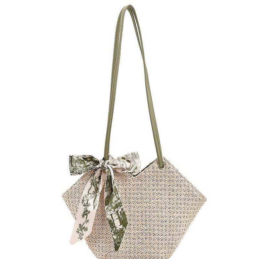 Women The Korean Fashion | Straw Shoulder Bag