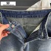 Casual Style Clothes The Korean Fashion | Washed Pocket Embroidery Jeans Blue