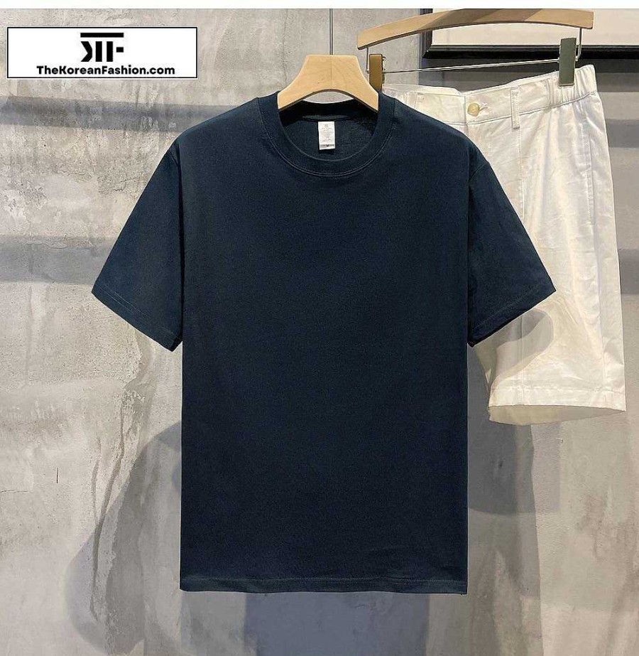 Casual Style Clothes The Korean Fashion | Basic Cotton Tee