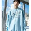 Clothing The Korean Fashion | Wildflower Crew Neck Sweatshirt