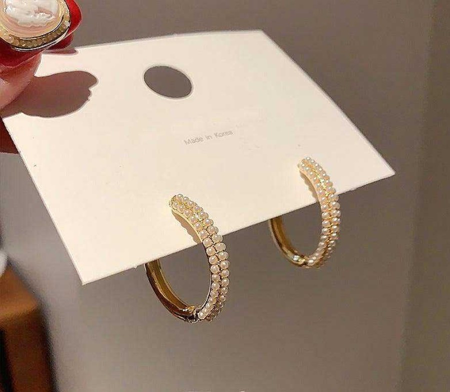 Women The Korean Fashion Earrings | Exquisite Hoop Earrings