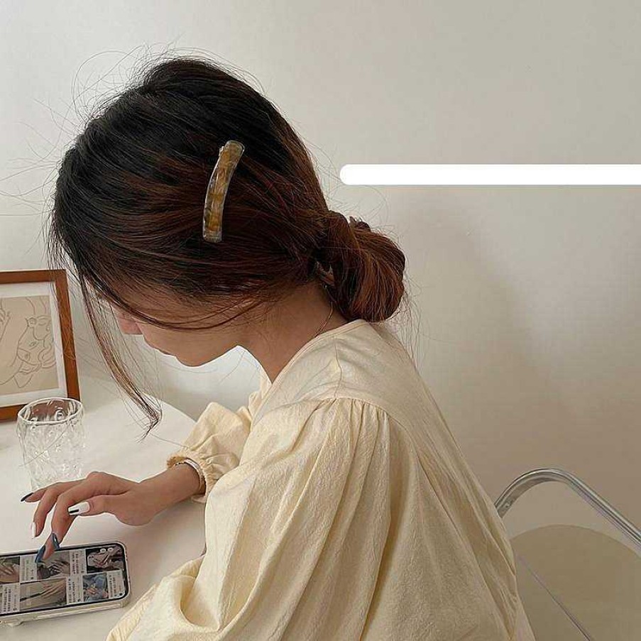 Women The Korean Fashion Hair Accessories | Acrylic Hair Clip As Image