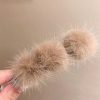 Women The Korean Fashion Hair Accessories | Plush Hairpin