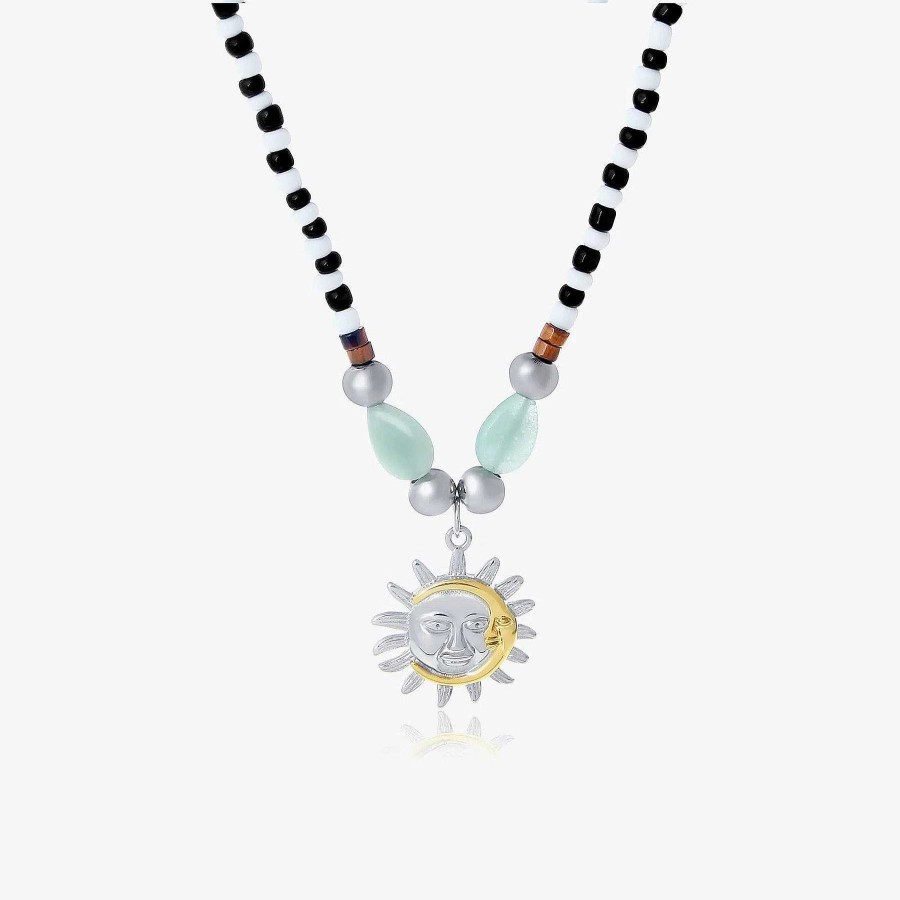 Accs & Bags & Shoes The Korean Fashion | Sun And Moon Pendant Necklace