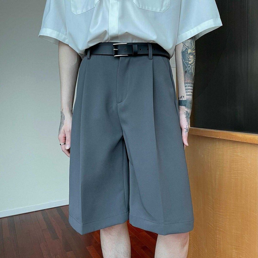 Clothing The Korean Fashion Shorts | Casual Suit Shorts