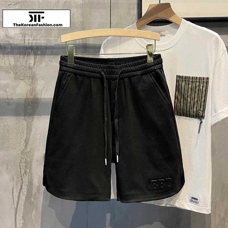 Clothing The Korean Fashion Shorts | Bbd Logo Color Shorts