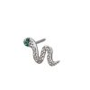 Accs & Bags & Shoes The Korean Fashion | Silver Snake Stud Earrings