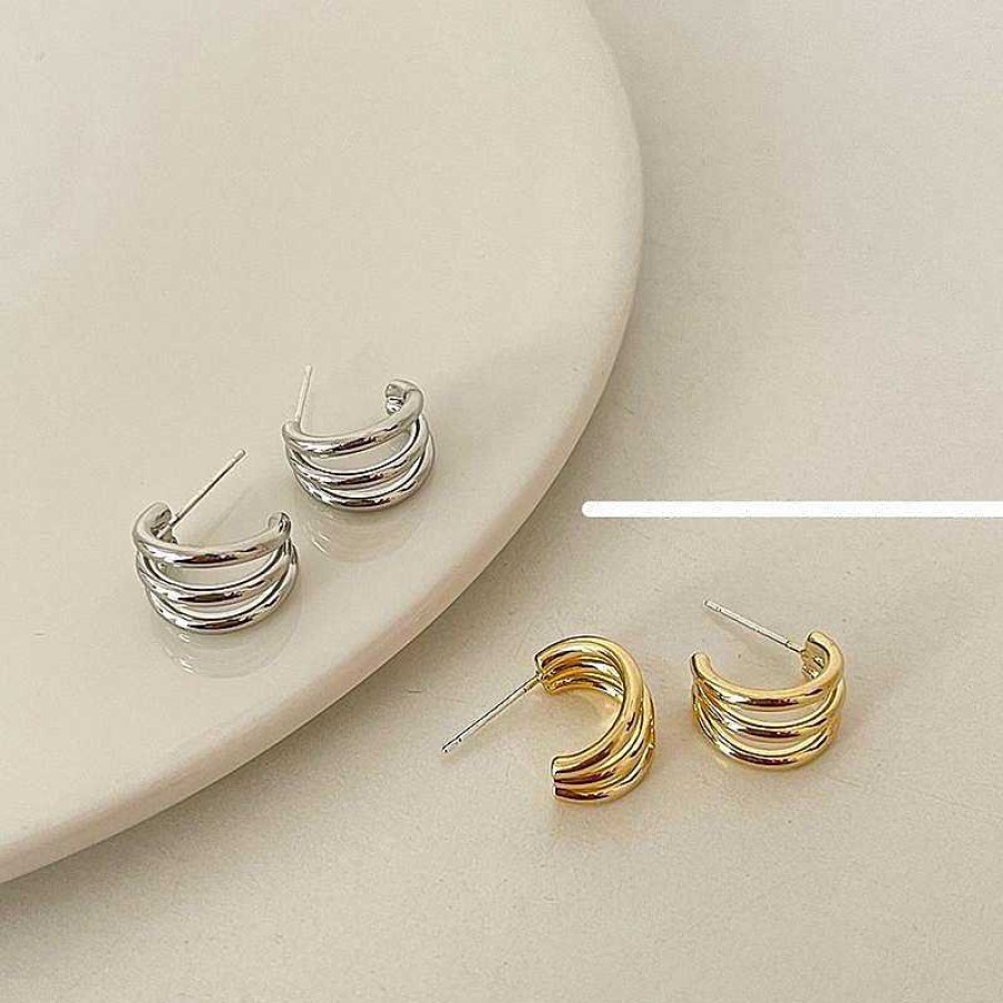 Women The Korean Fashion Earrings | Small Hoop Earrings