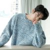 Clothing The Korean Fashion | Loose-Fit Crew Neck Sweater