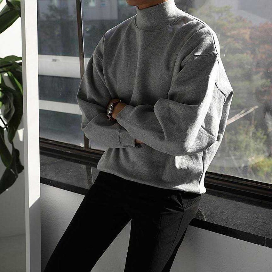 Clothing The Korean Fashion | High Collar Sweater