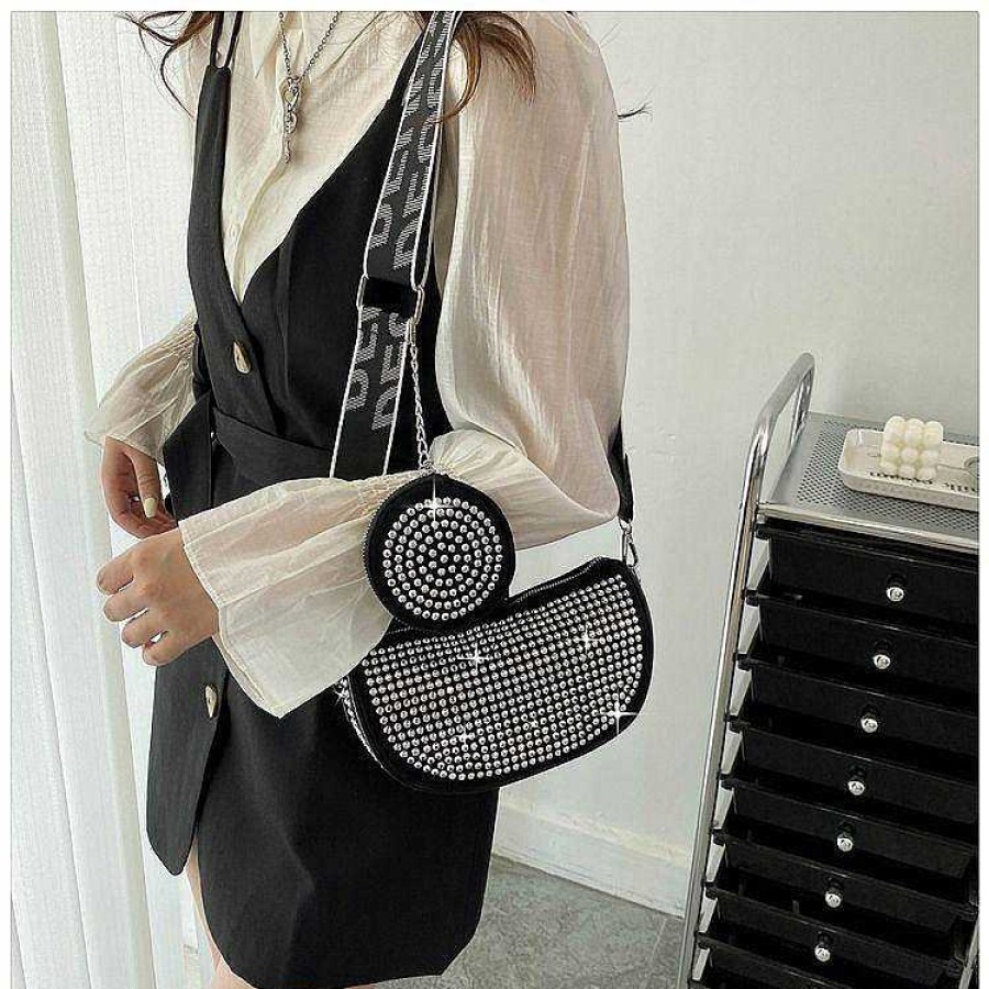 Women The Korean Fashion | Studded Crossbody Bag