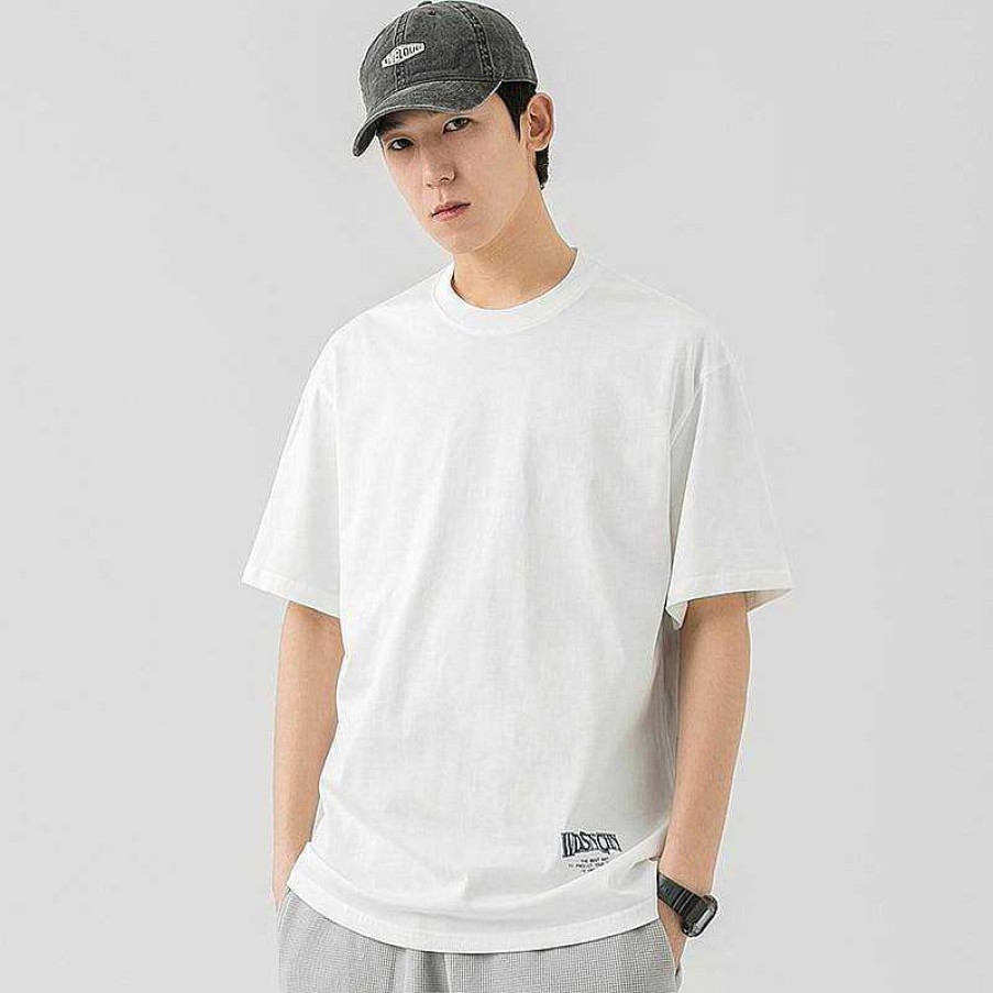 Clothing The Korean Fashion | Cotton Basic Printed T-Shirt