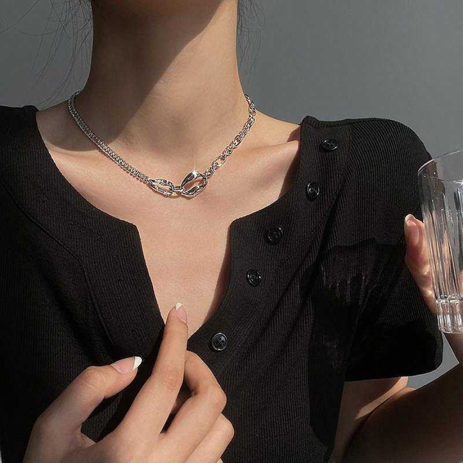 Women The Korean Fashion Necklaces | Zircon Necklace