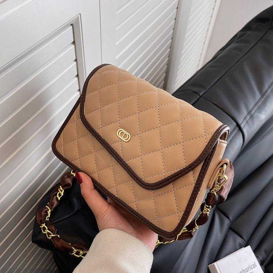 Women The Korean Fashion | Quilted Flap Bag