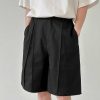 Clothing The Korean Fashion Shorts | Elastic Waist Pleated Shorts