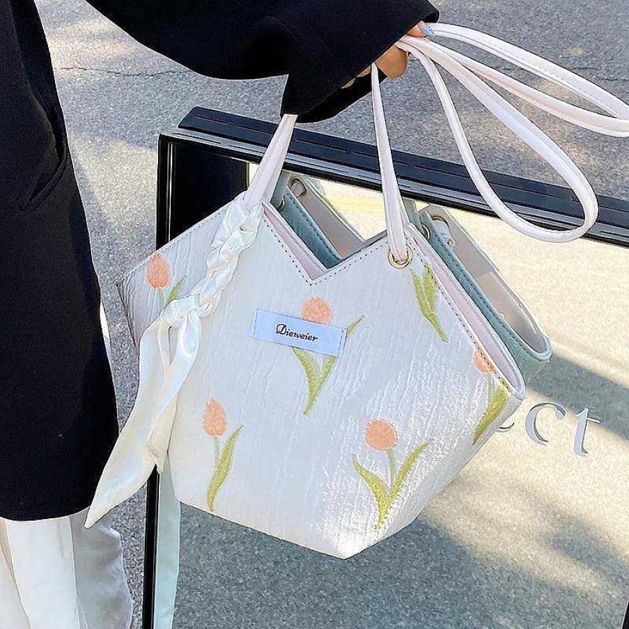 Women The Korean Fashion | Floral Shoulder Bag