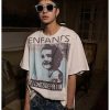 Clothing The Korean Fashion | Character Printed T-Shirt White