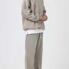 Clothing The Korean Fashion Slim Fit | Cotton Velvet Sweatpants